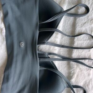 Lululemon long line sports bra size 8